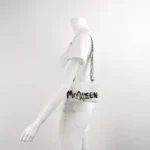 Alexander McQueen Jewelled Satchel Logo — фото 2