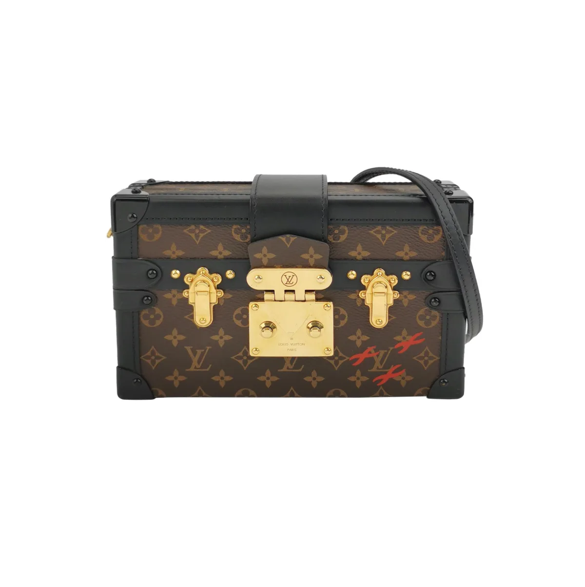 Louis Vuitton Petite Malle Monogram S-lock — продано