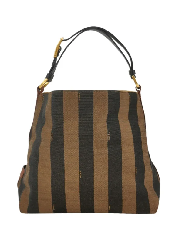 Fendi Colorblock Calfskin Shoulder Bag