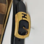 Fendi Colorblock Calfskin Shoulder Bag (Фенди) — фото 15