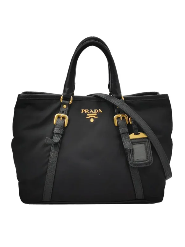 Prada Calfskin Logo Crossbody