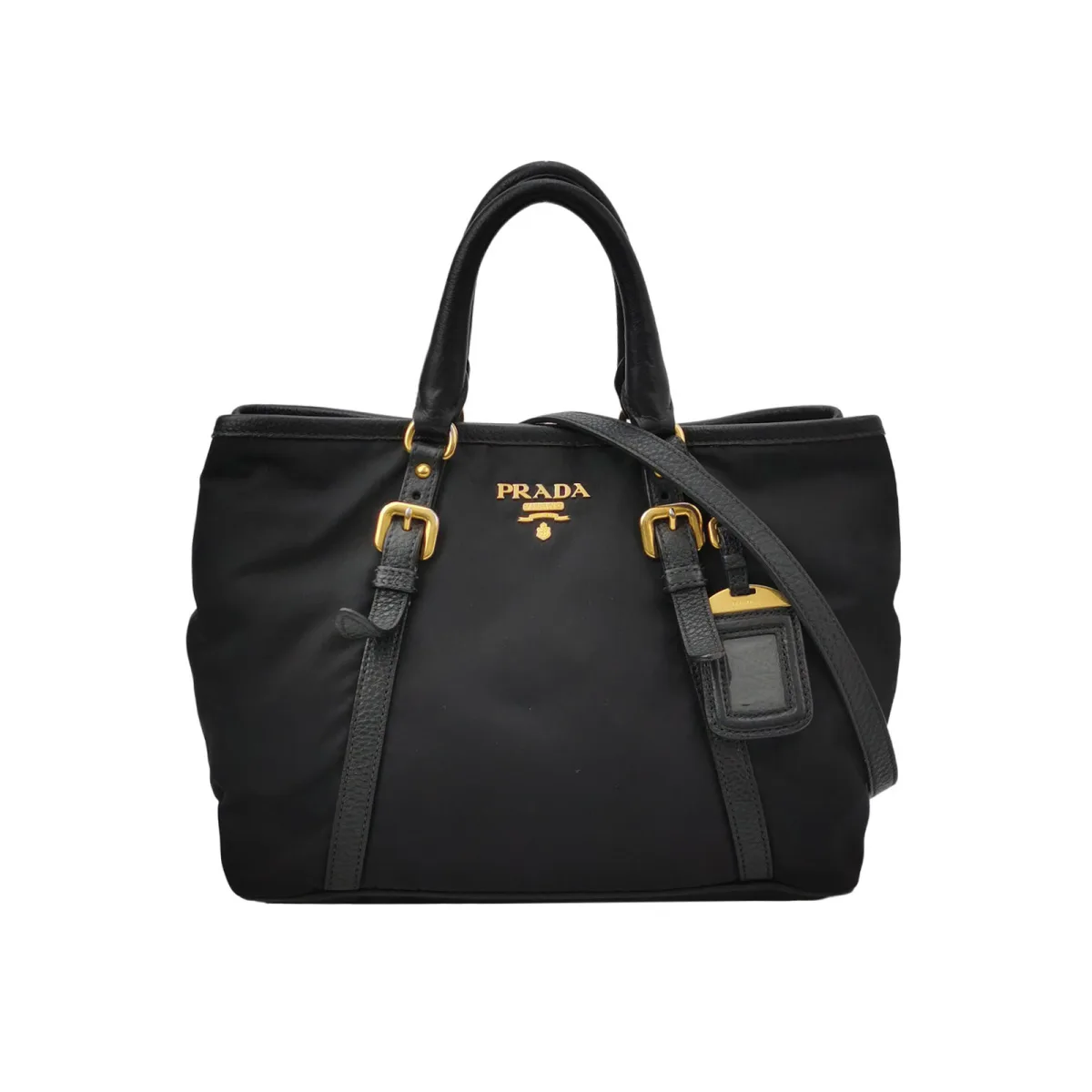 Prada Calfskin Logo Crossbody (Прада) — фото 1