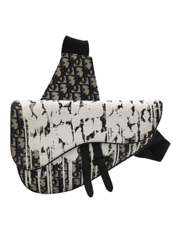 Винтажная сумка Dior Raymond Pettibon Saddle