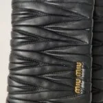 Miu Miu Lambskin Logo Crossbody — фото 21