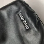 Miu Miu Lambskin Logo Crossbody — фото 12