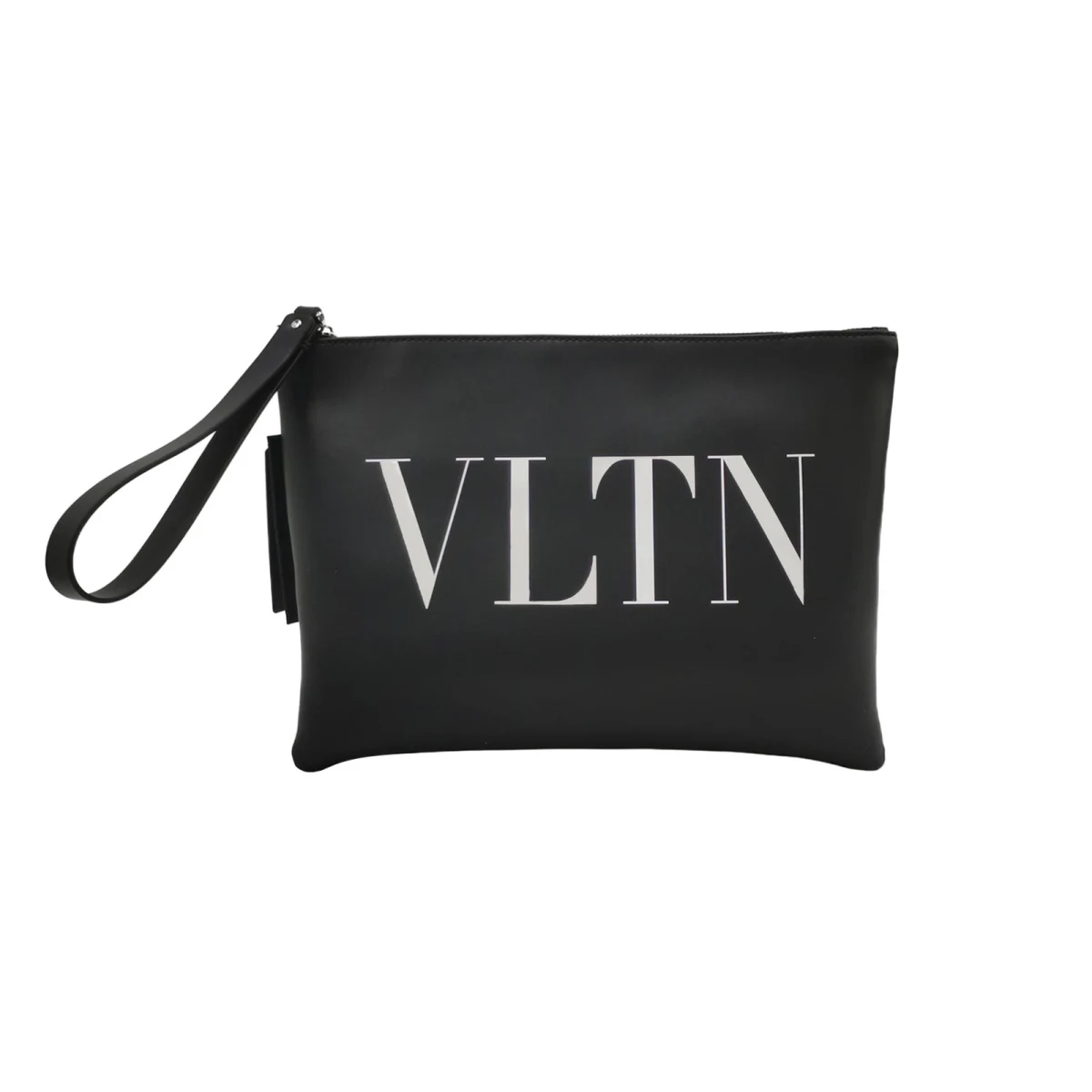 Valentino Garavani Calfskin Logo Clutch — фото 1