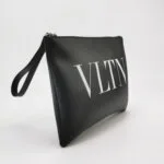 Valentino Garavani Calfskin Logo Clutch — фото 3