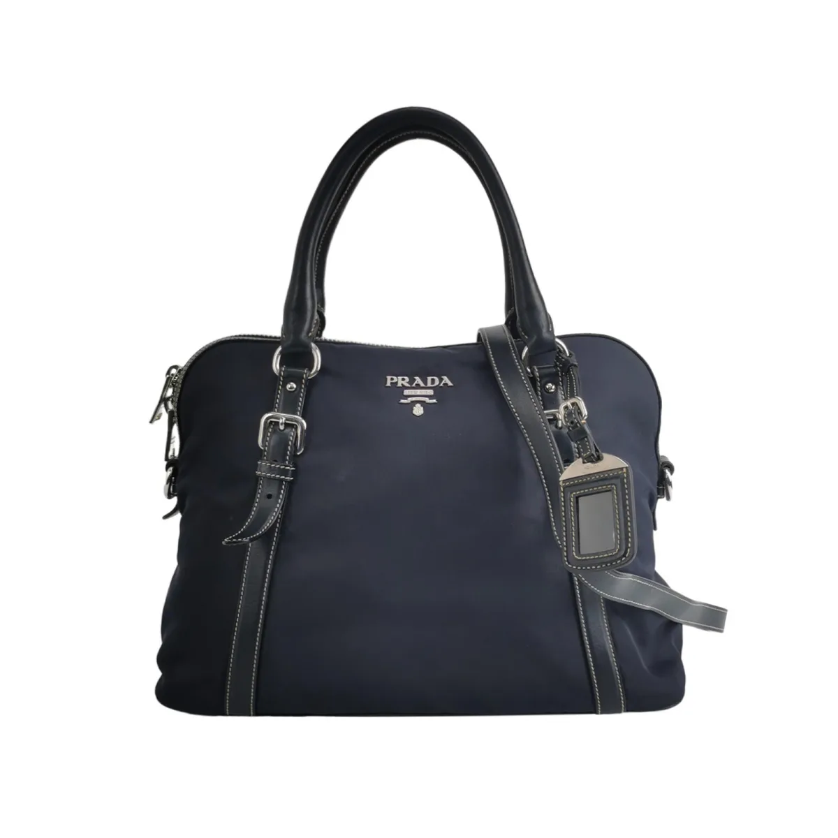 Prada Calfskin Logo Crossbody (Прада) — фото 1
