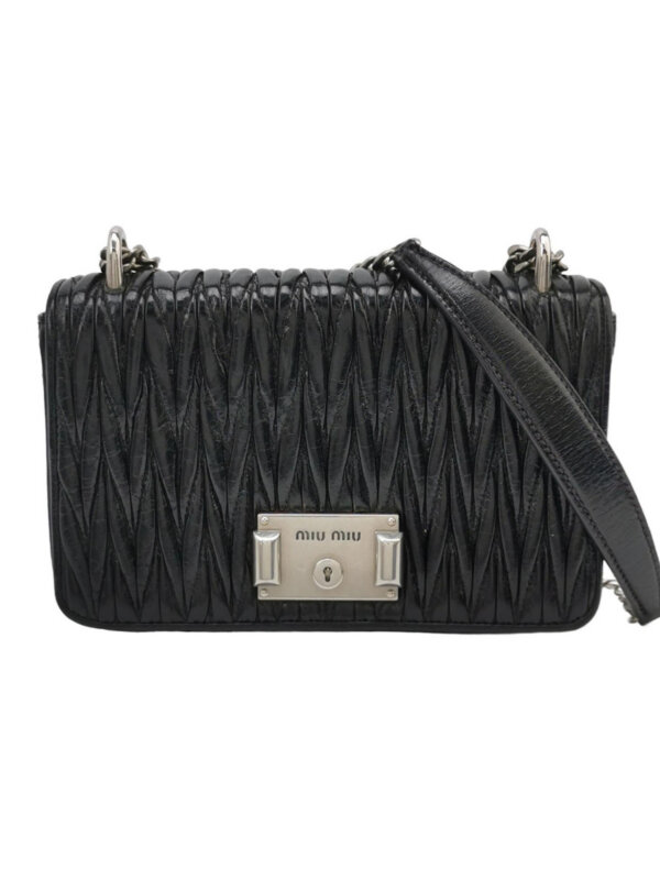Miu Miu Logo Shoulder Bag