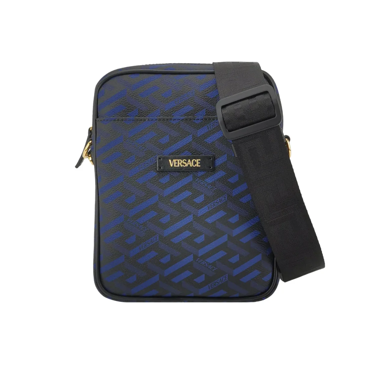 Versace Calfskin Logo Crossbody (Версаче) — фото 1