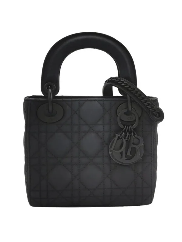 Винтажная сумка Dior Lady Dior Logo