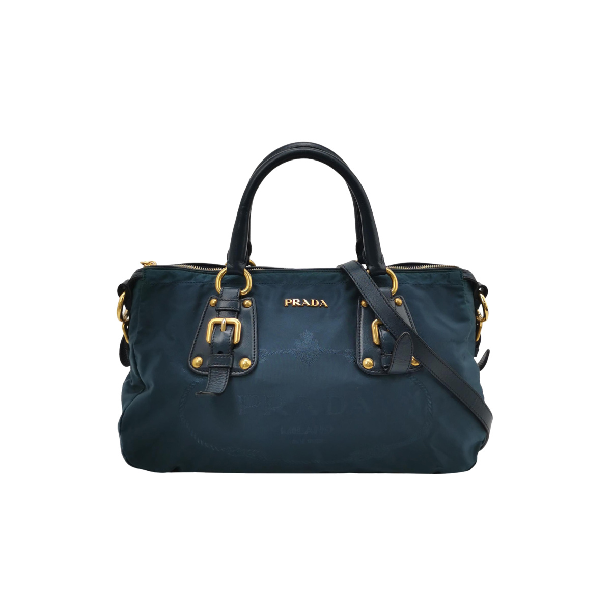 Prada Logo Shoulder Bag — фото 1