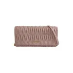 Miu Miu Lambskin Logo Crossbody — миниатюра 1