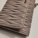 Miu Miu Lambskin Logo Crossbody — фото 17