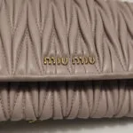 Miu Miu Lambskin Logo Crossbody — фото 20