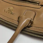 Prada Calfskin Logo Shoulder Bag — фото 20