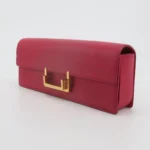 Saint Laurent Calfskin Logo Clutch (Сен Лоран) — фото 2