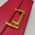 Saint Laurent Calfskin Logo Clutch — фото 9