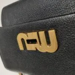 Miu Miu Lambskin Logo Crossbody — фото 14