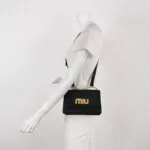 Miu Miu Lambskin Logo Crossbody — фото 2