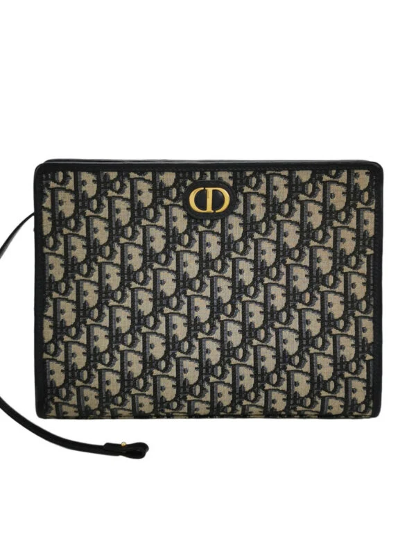 Винтажная сумка Dior 30 Montaigne Oblique CD