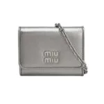 Miu Miu Lambskin Logo Crossbody — миниатюра 1