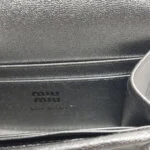Miu Miu Lambskin Logo Crossbody — фото 10