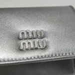Miu Miu Lambskin Logo Crossbody — фото 16