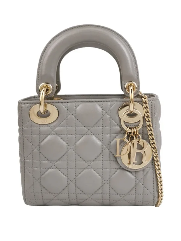 Винтажная сумка Dior Lady Dior Logo
