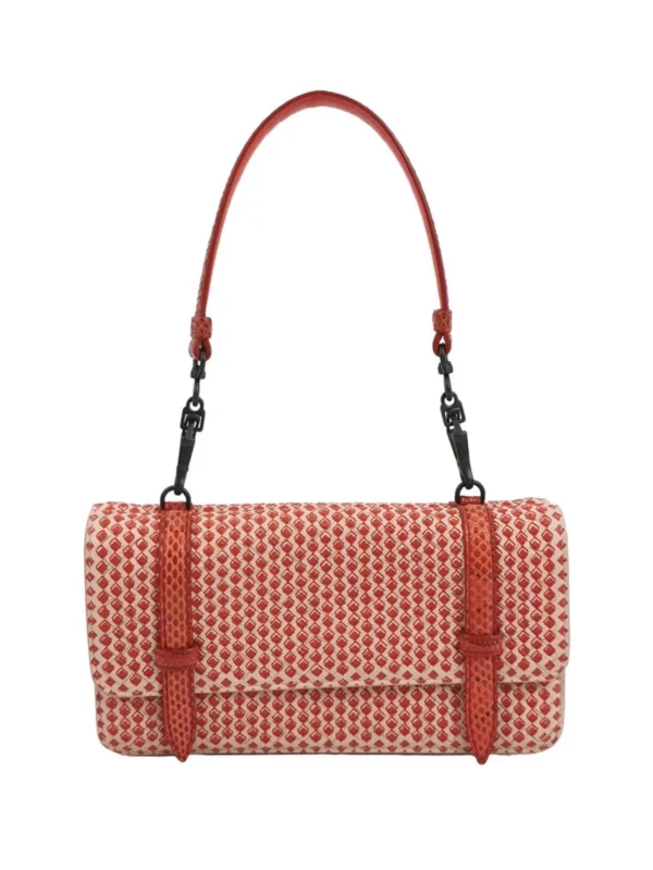 Bottega Veneta Colorblock Lambskin Shoulder Bag