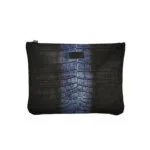 Fendi Colorblock Calfskin Logo Clutch — миниатюра 1