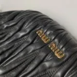 Miu Miu Lambskin Logo Crossbody — фото 12