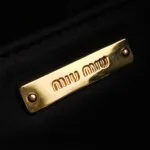 Miu Miu Lambskin Logo Crossbody — фото 8
