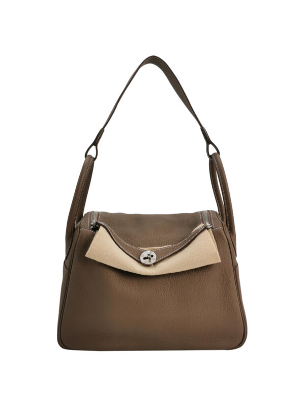 Hermès Lindy 30 Clemence（TC）18 etoupe Y — продано