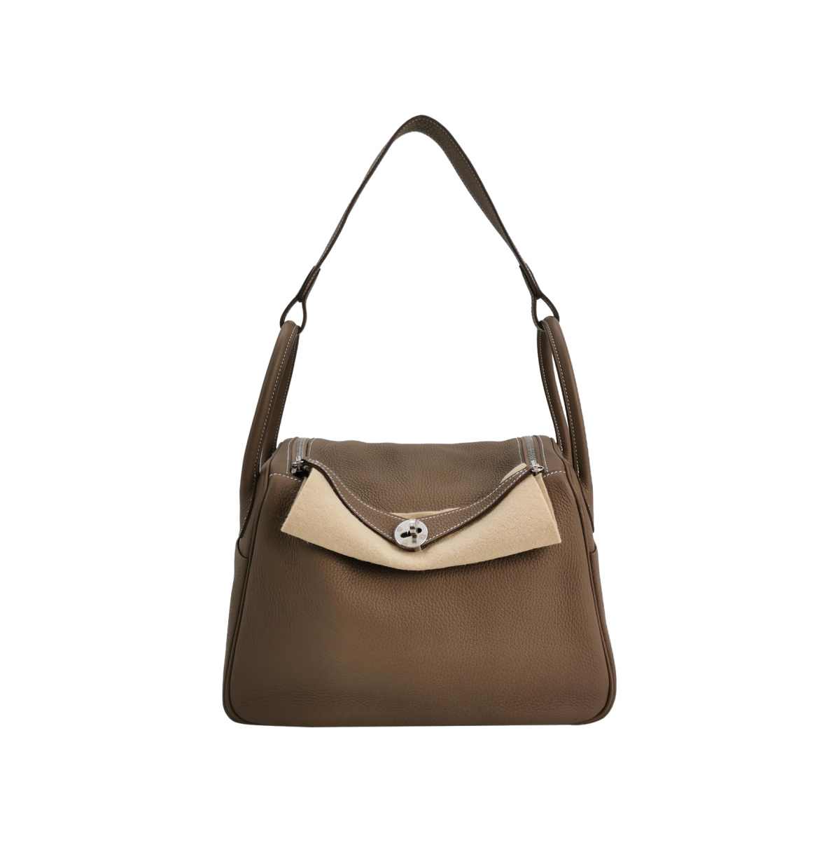 Hermès Lindy 30 Clemence（TC）18 etoupe Y — продано