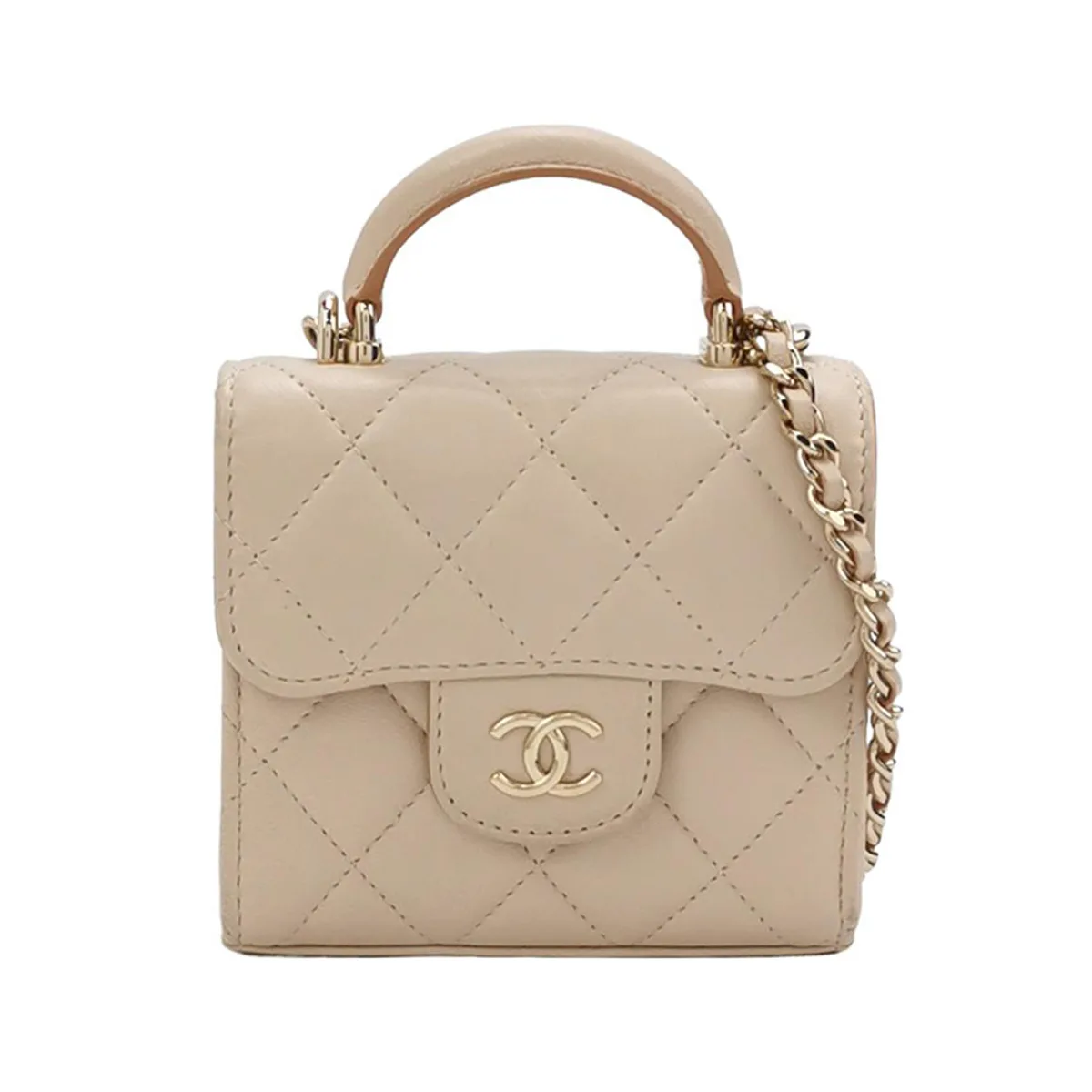 Chanel Quilted Lambskin CC Crossbody (Шанель) — фото 1