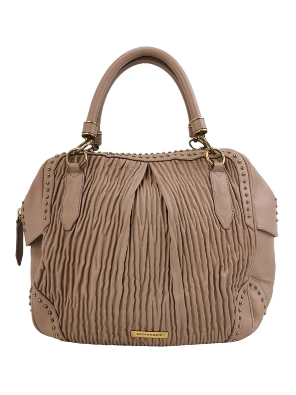 Винтажная сумка Burberry Lambskin Shoulder Bag