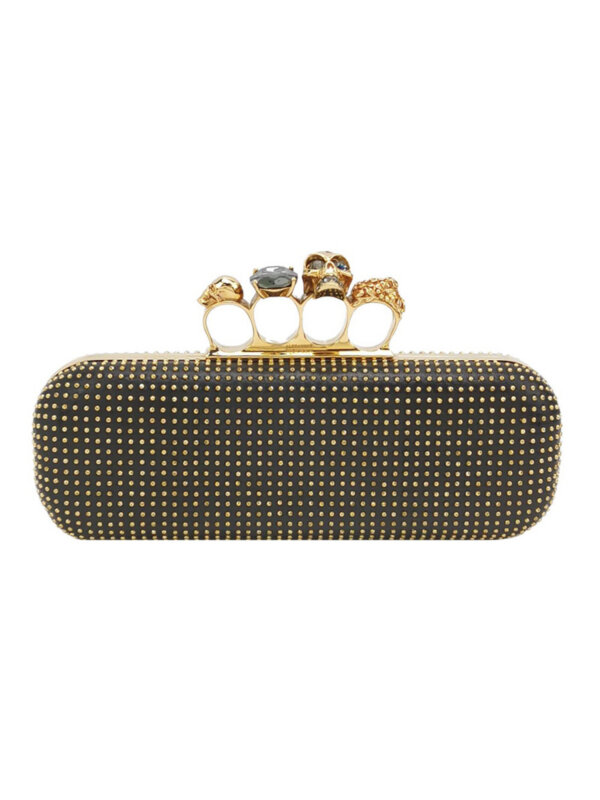 Винтажная сумка Alexander McQueen Skull