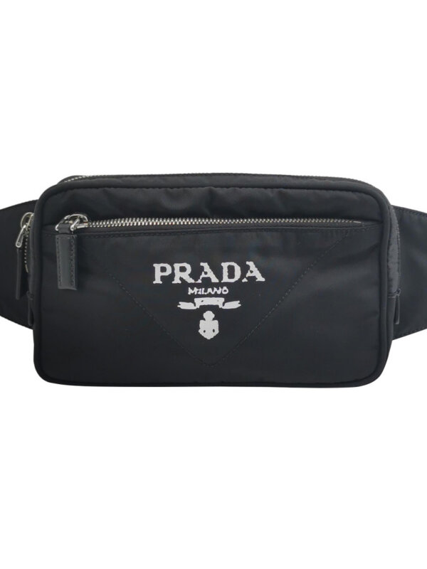 Винтажная сумка Prada Logo Belt Bag