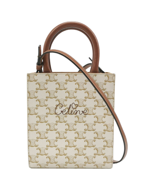 Винтажная сумка Celine Cabas Logo Logo