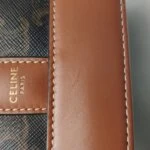 Celine Triomphe Canvas Logo (Селин) — фото 15