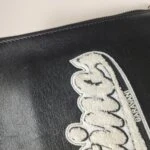 Valentino Garavani Colorblock Calfskin Logo Clutch — фото 11