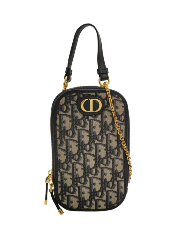 Винтажная сумка Dior 30 Montaigne Oblique CD