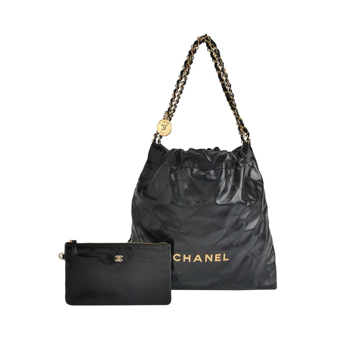 Chanel 22 Bag Logo — фото 1