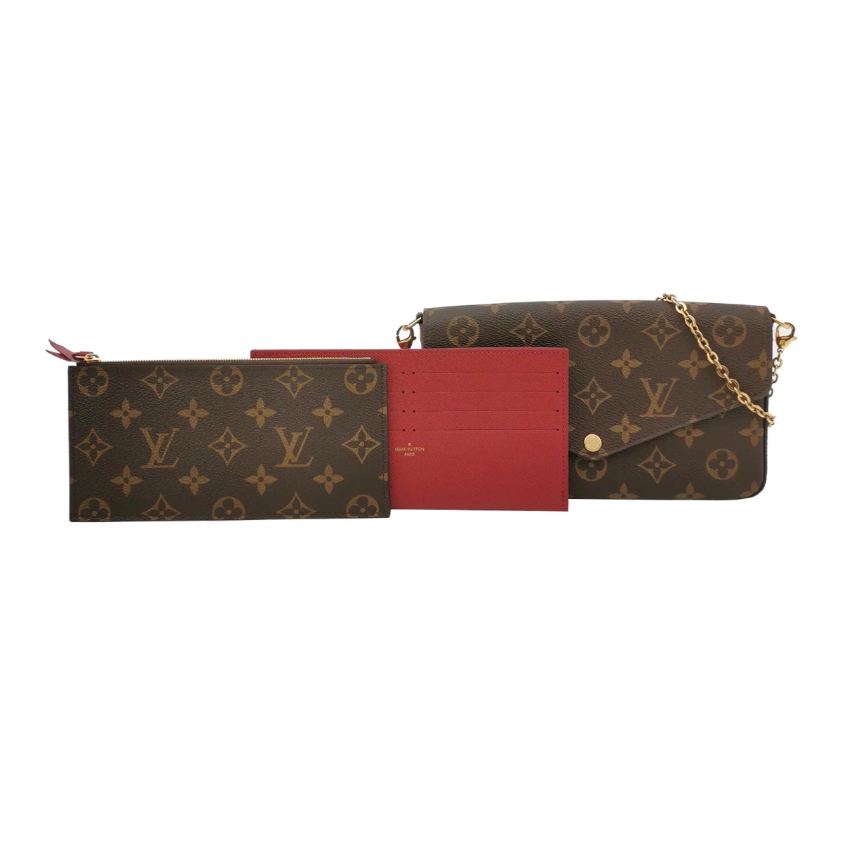 Louis Vuitton Pochette Félicie Monogram — продано