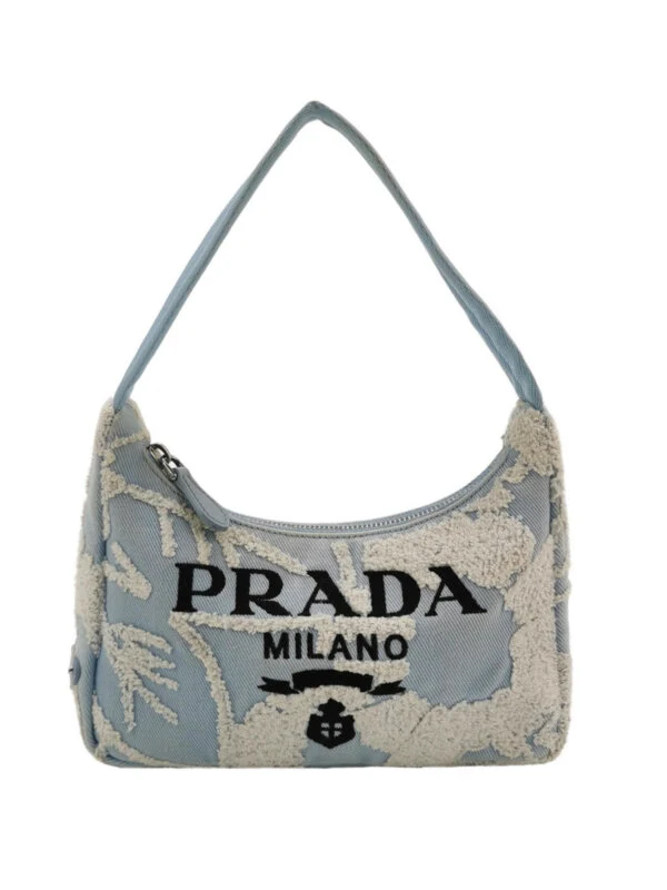 Винтажная сумка Prada Re-Edition 2000 Logo