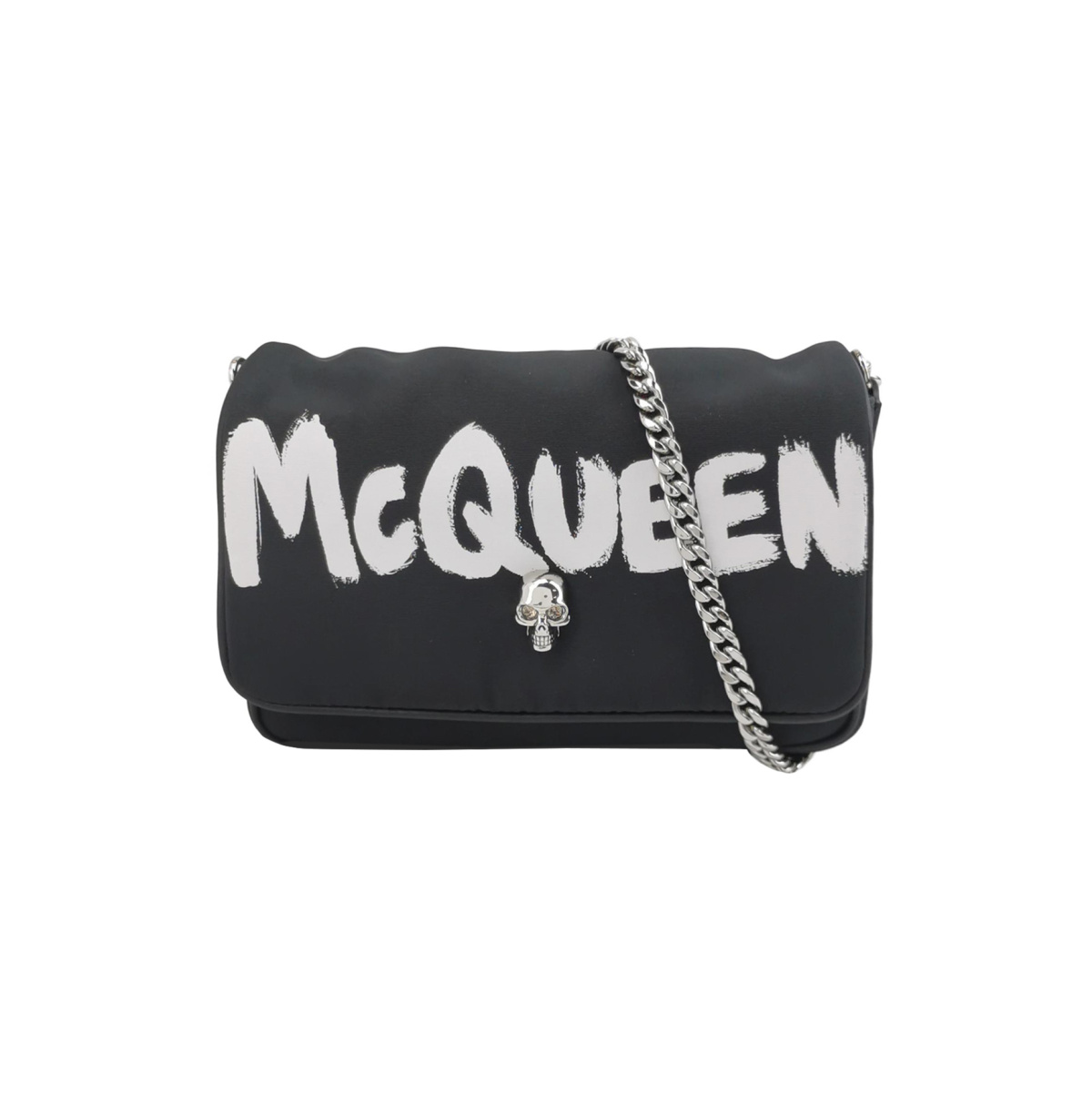 Alexander McQueen Calfskin Logo Crossbody — фото 1