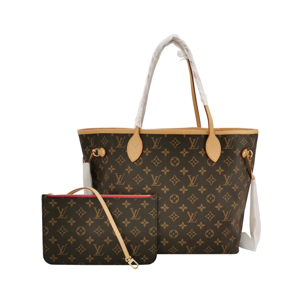 Louis Vuitton Neverfull Monogram (Луи Виттон) — фото 1