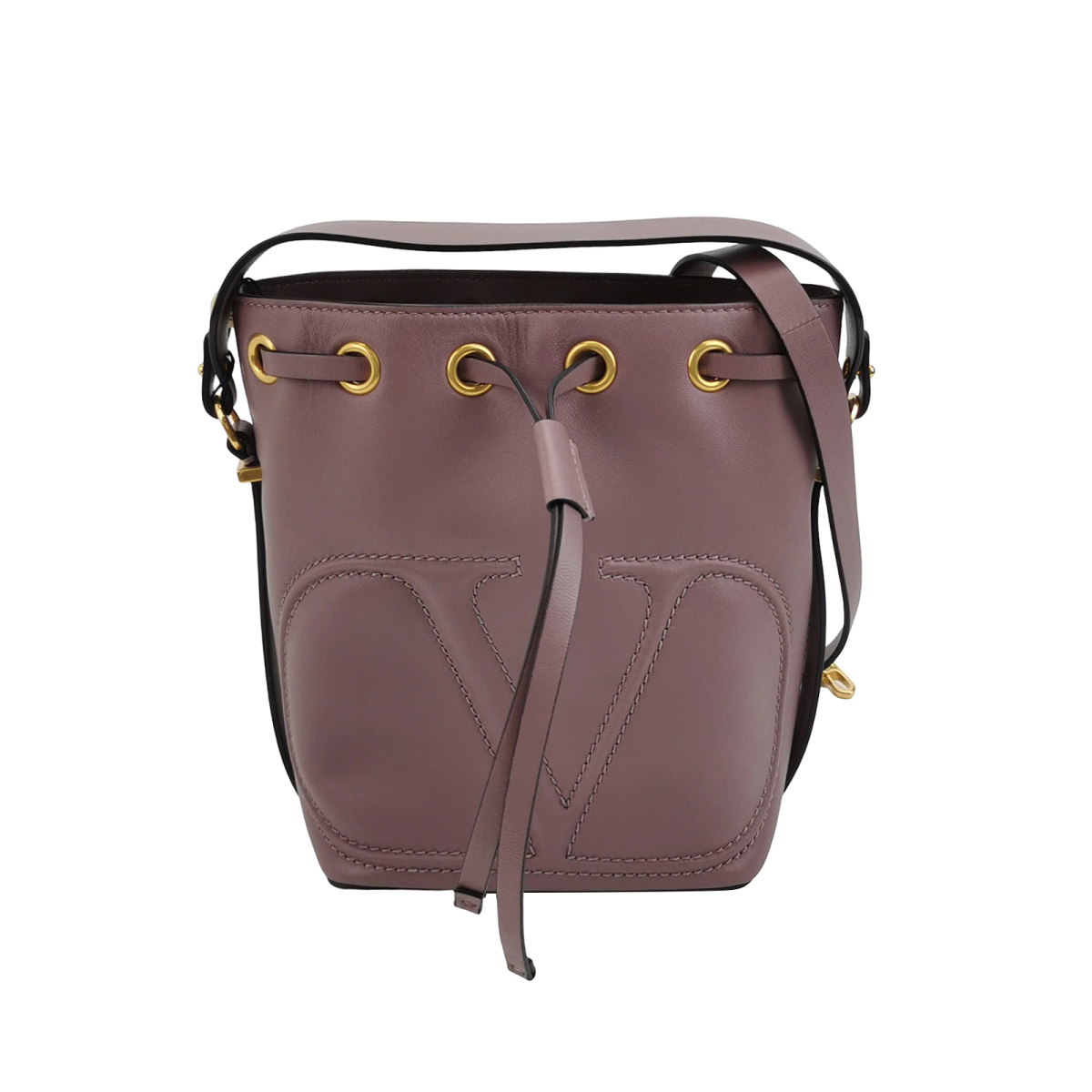 Valentino Garavani Lambskin Logo Crossbody — фото 1