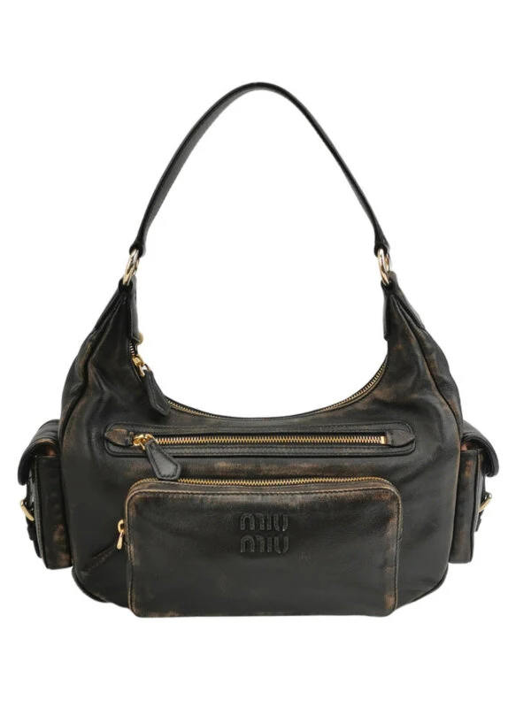 Miu Miu Pocket Nappa Logo — продано